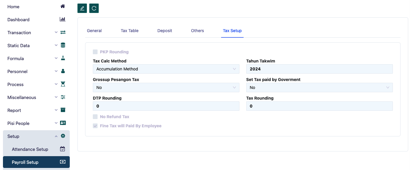 Pajak Pengaturan Penggajian