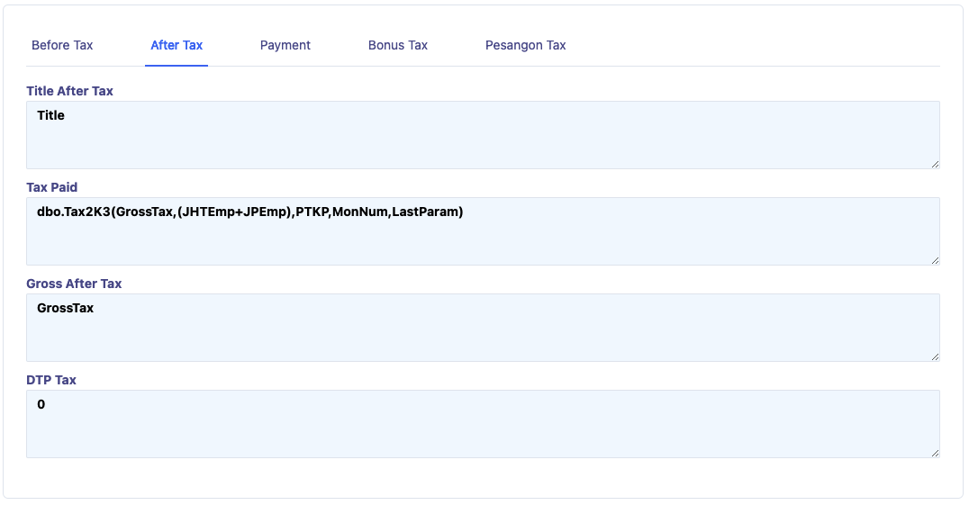 Tax Regulation After