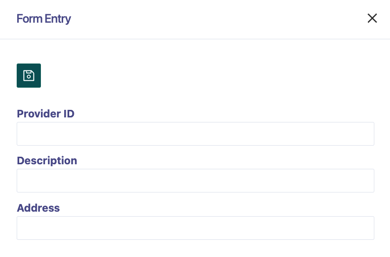 Training Provider New